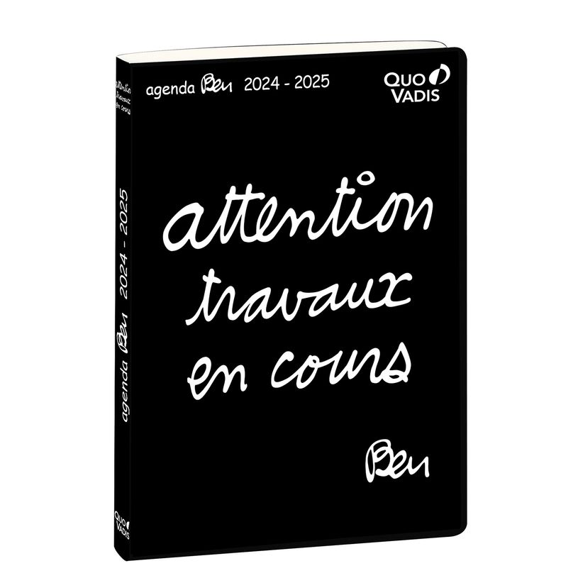 3371010127108-Agenda Ben - 1 jour par page - 12 x 17 cm - différents modèles disponibles - Quo Vadis-P_262001_1-0