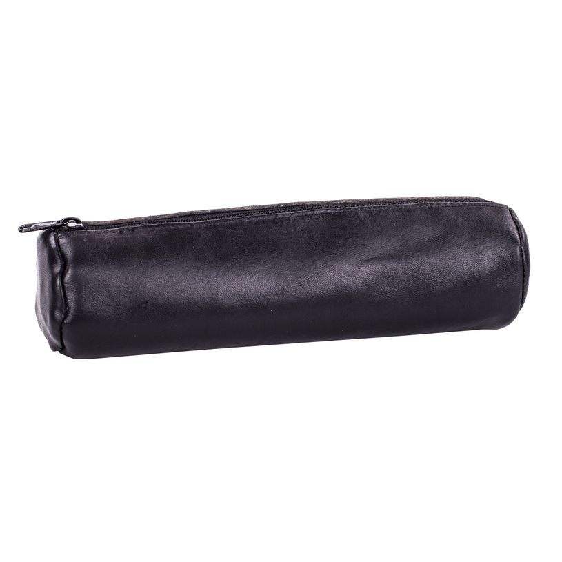 3045052630802-Oxford - Trousse ronde - 1 compartiment - cuir ébène noir-P_263080_1-0