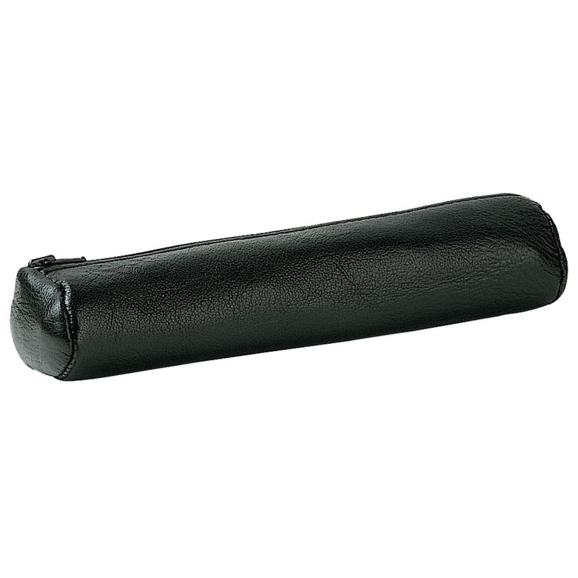 3045052631809-Oxford - Trousse ronde (petit format) - 1 compartiment - cuir ébène noir-P_263180_1-0