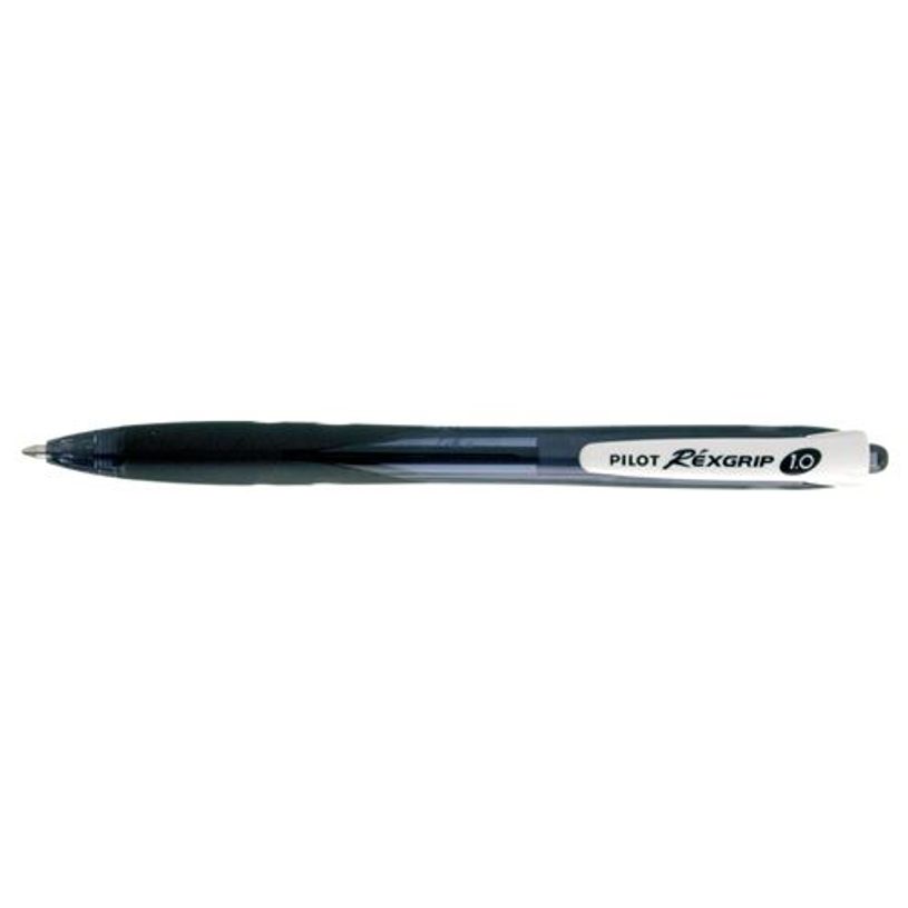 4902505324741-Pilot Réxgrip Begreen - Bolígrafo  - negro - medio - retractil--0