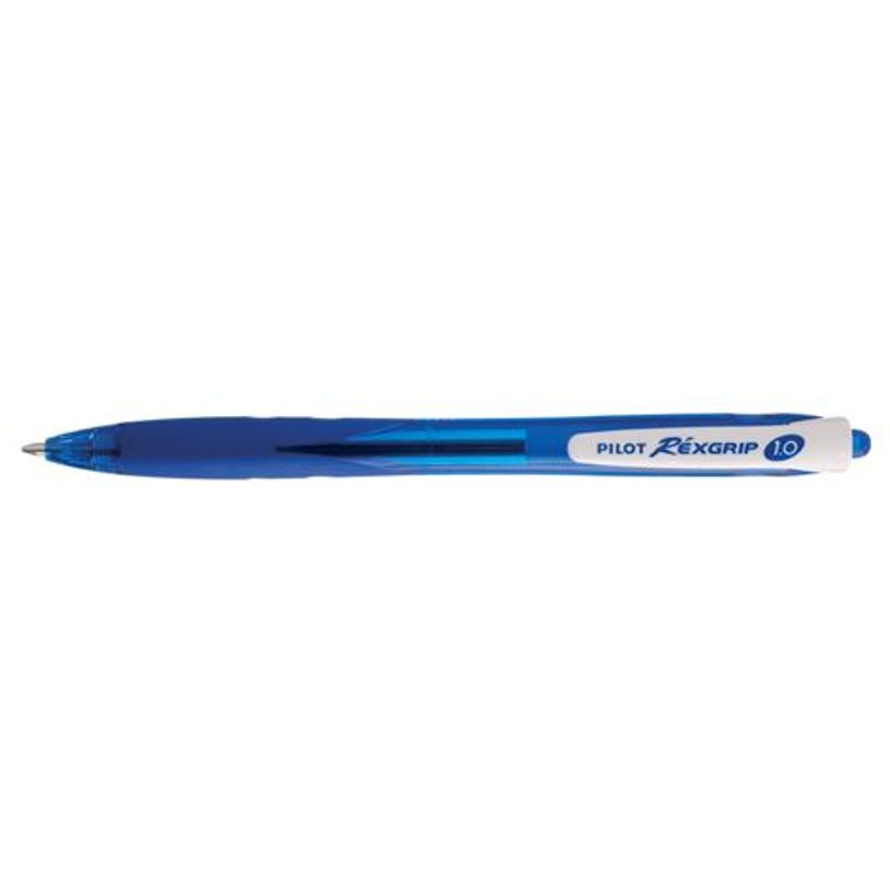 4902505324765-Pilot Réxgrip Begreen - Bolígrafo  - azul - tinta al aceite - 1 mm - medio - retractil--0