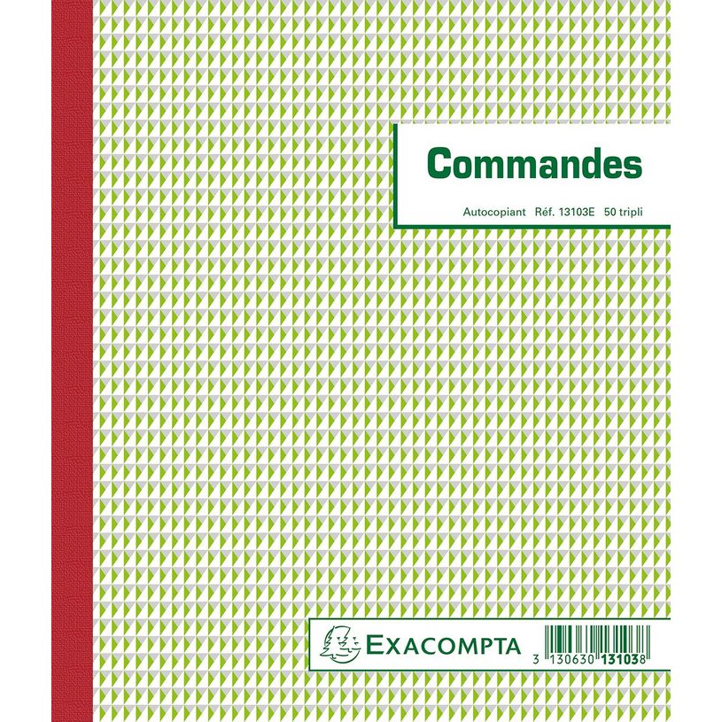 3130630131038-Exacompta - Manifold Carnet de commandes - 50 tripli - 21 x 18 cm-P_2813103_1-0