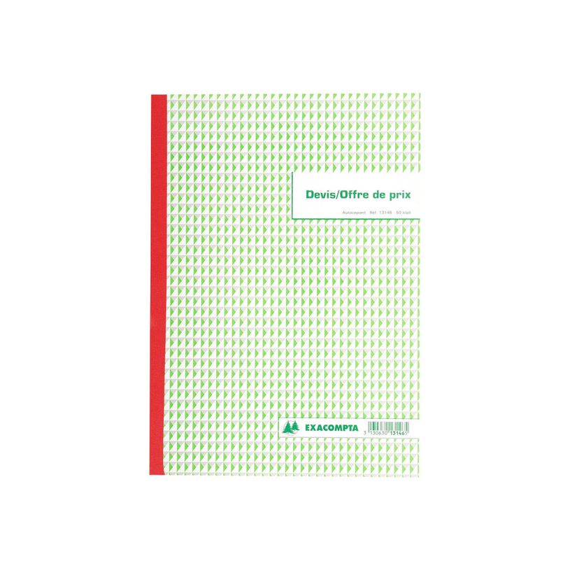 3130630131465-Exacompta - Manifold Carnet de devis/offre de prix - 50 tripli - A4-P_2813146_1-0