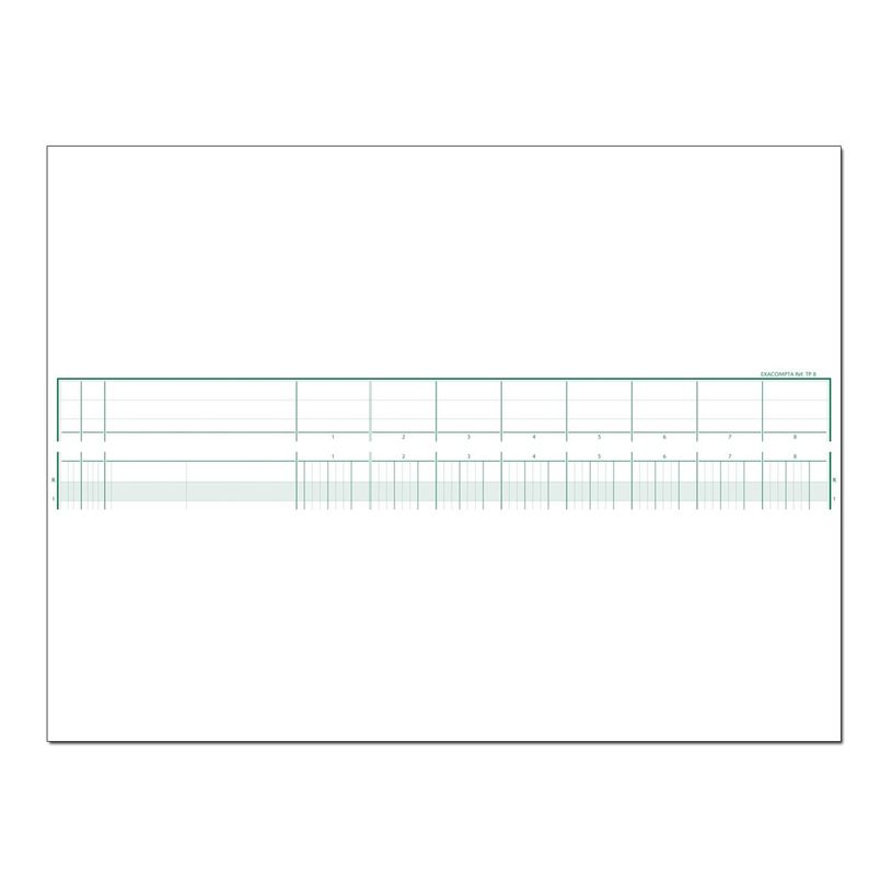 3130632160807-Exacompta - Piqûre tête paresseuse - 8 colonnes par page - 27 x 32 cm-P_2816080_1-0