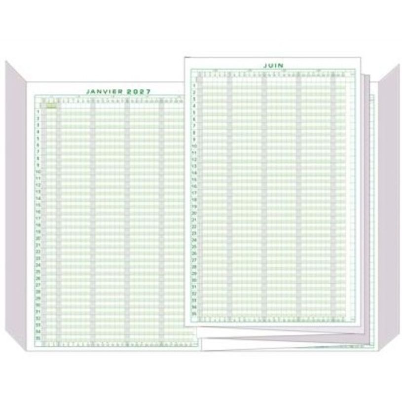 3660942001182-Planning des congés - Vacances et absences de mai 2026 à mai 2027 - Exacompta--2