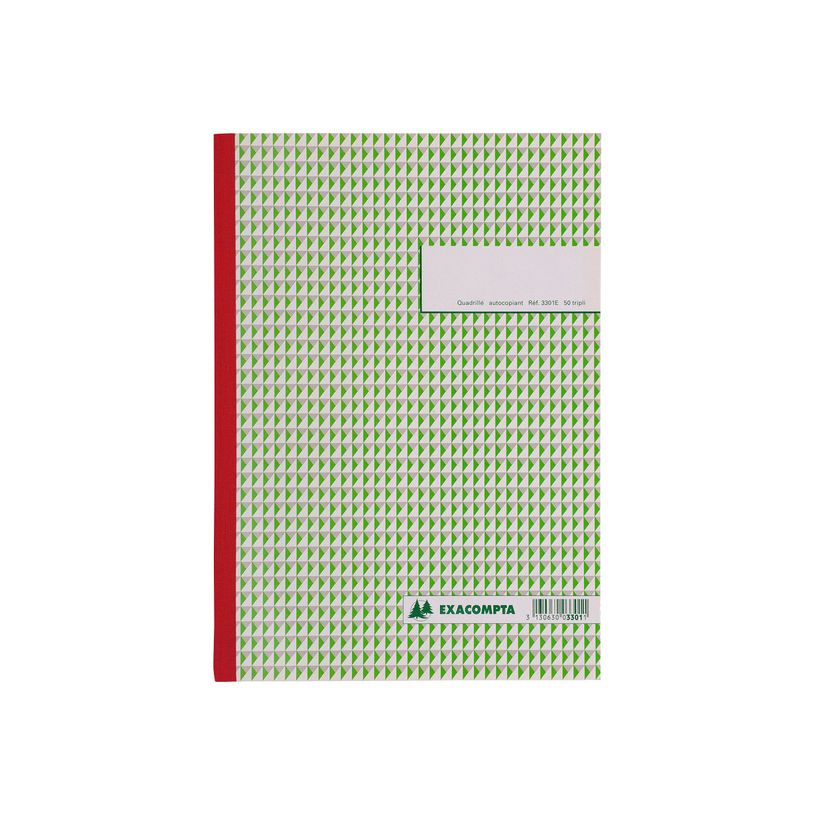3130630033011-Exacompta - Manifold quadrillé 5x5 - 50 tripli - A4-P_283301_1-0