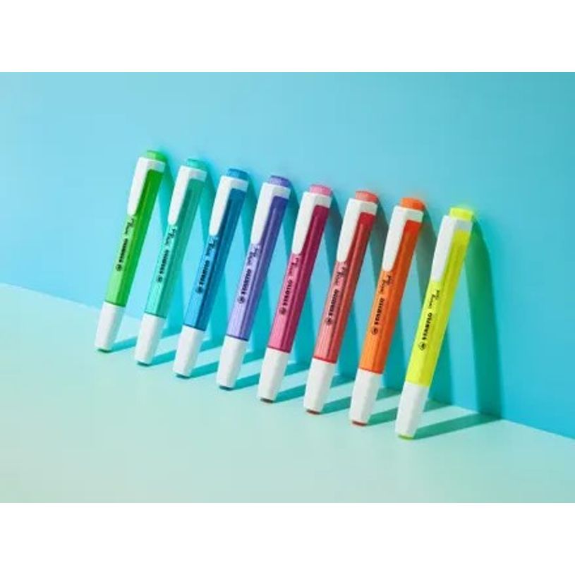 4006381134910-Stabilo swing cool - Pack de 4 surligneurs - couleurs assorties - encre à l'eau - 1-4 mm--3