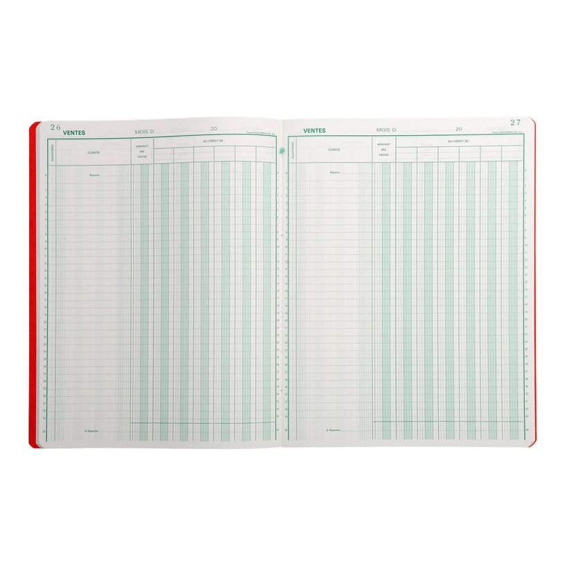 3130632065706-Exacompta - Registre des ventes - 7 colonnes - 32 x 25 cm - 80 pages-P_286570_2-1