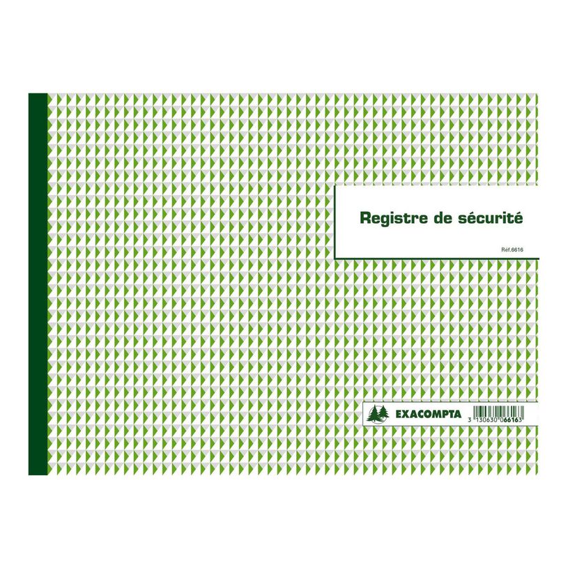 3130630066163-Exacompta - Registre des contrôles de santé et de sécurité au travail - 24 x 32 cm-P_286616_1-0