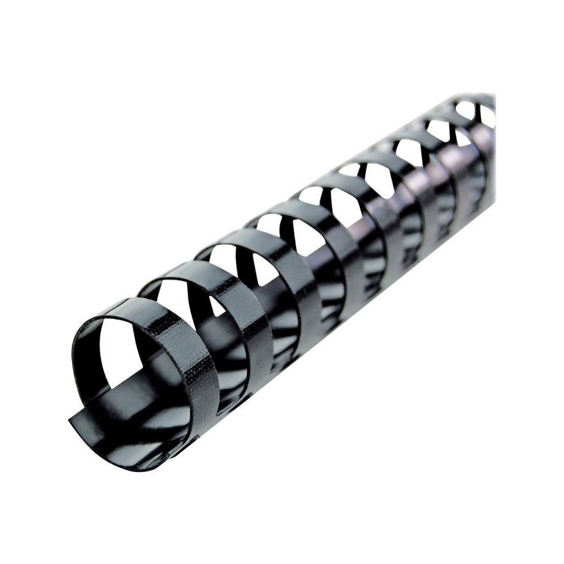 5010255455758-GBC CombBind - 100 anneaux de reliure en plastique - 19 mm - jusqu'à 165 feuilles - noir-P_300000142_2-1