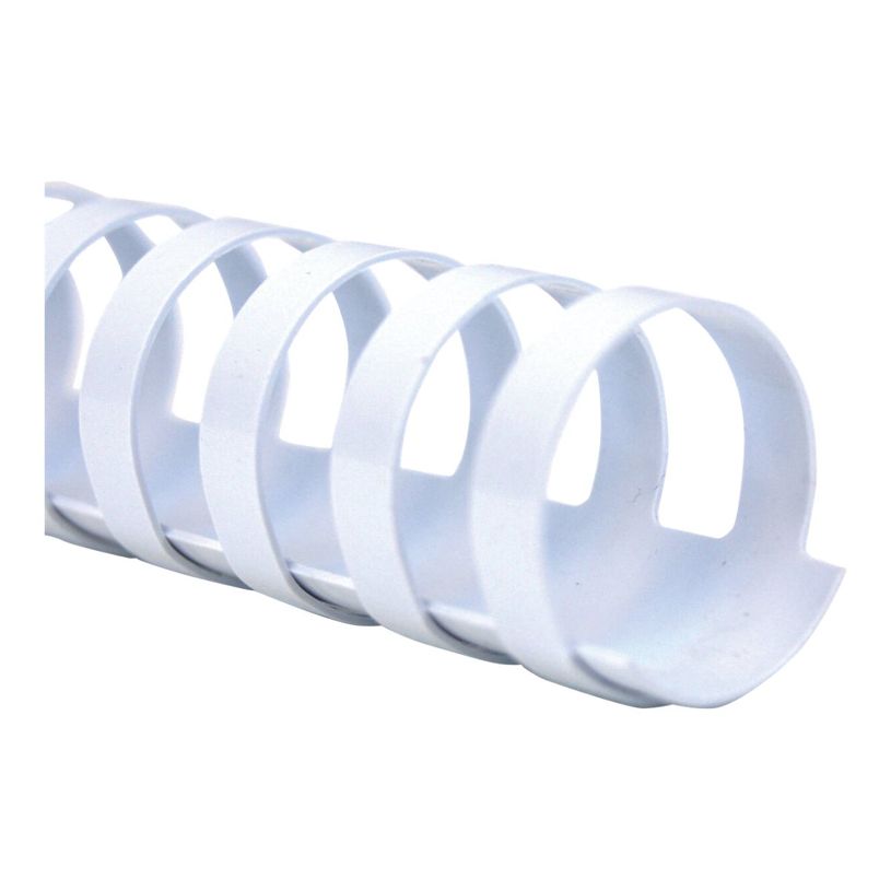 5010255455901-GBC CombBind - 50 anneaux de reliure en plastique - 25 mm - jusqu'à 225 feuilles - blanc-P_300000143_3-2