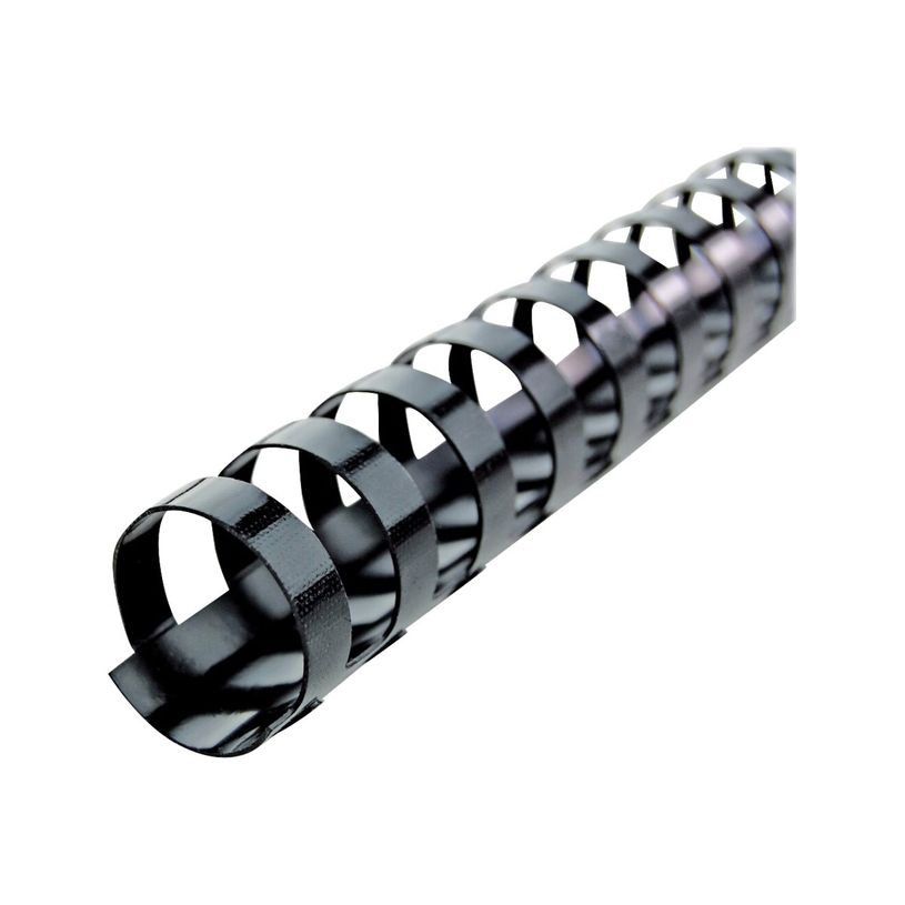 0033816097148-GBC CombBind - 50 anneaux de reliure en plastique - 51 mm - jusqu'à 450 feuilles - noir-P_300000148_3-2