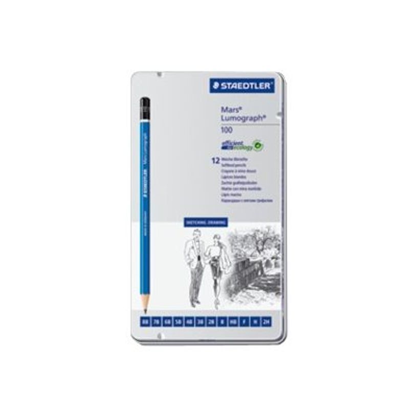 4007817104057-STAEDTLER Mars Lumograph - Crayon - 5B - 2 mm-P_300000721_1-0