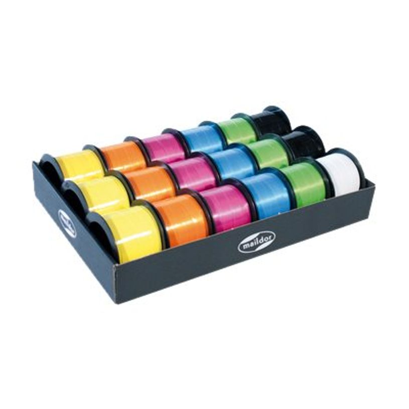 3065506145003-Clairefontaine Premium - ruban d'emballage cadeau - 1 cm x 10 m - polypropylène - 18 roul-P_300001026_1-0