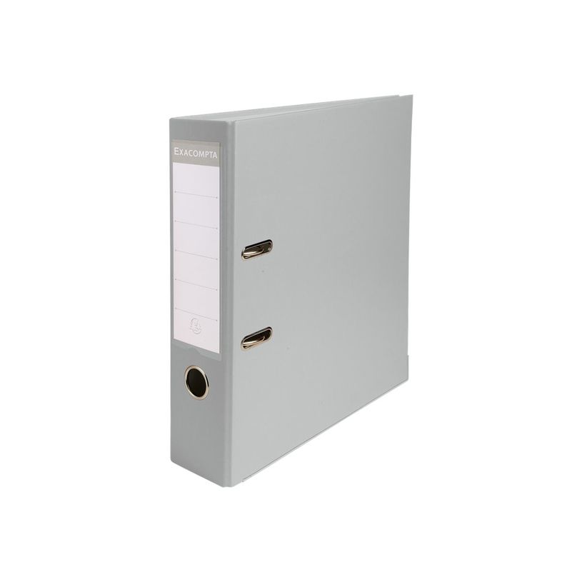 3130630918462-Exacompta - classeur à levier - pour A4 - capacité : 760 feuilles - gris-P_300002173_1-0