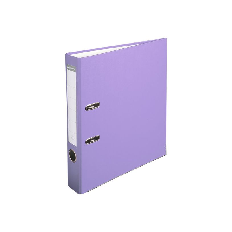 3130639154175-Exacompta - classeur à levier - pour A4 - capacité : 460 feuilles - lilas-P_300002195_1-0