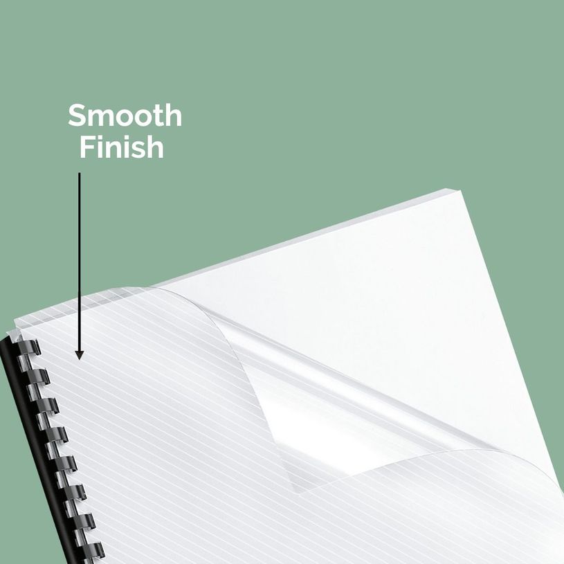 0043859526321-Fellowes - 100 unités - couverture à reliure PVC--6