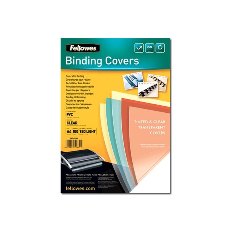 0043859526321-Fellowes - 100 unités - couverture à reliure PVC-P_300005261_1-0
