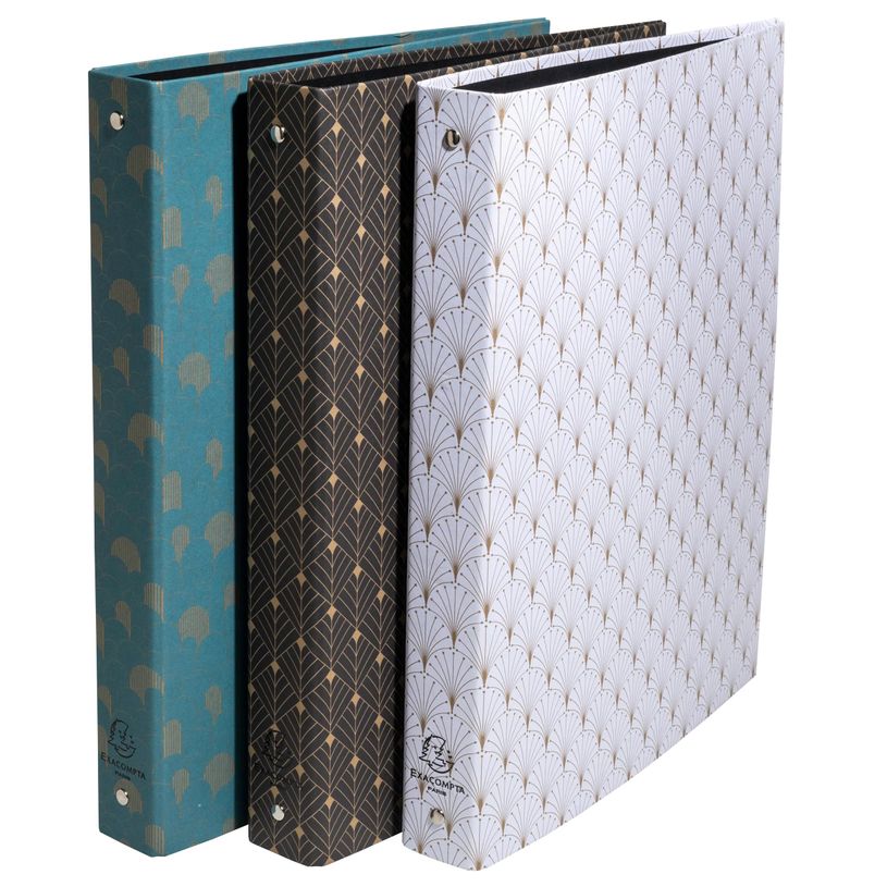 3130630514503-Exacompta Forever Satin - Classeur à anneaux - DOS 40 mm - A4 Maxi - Disponible dans différentes coul--3