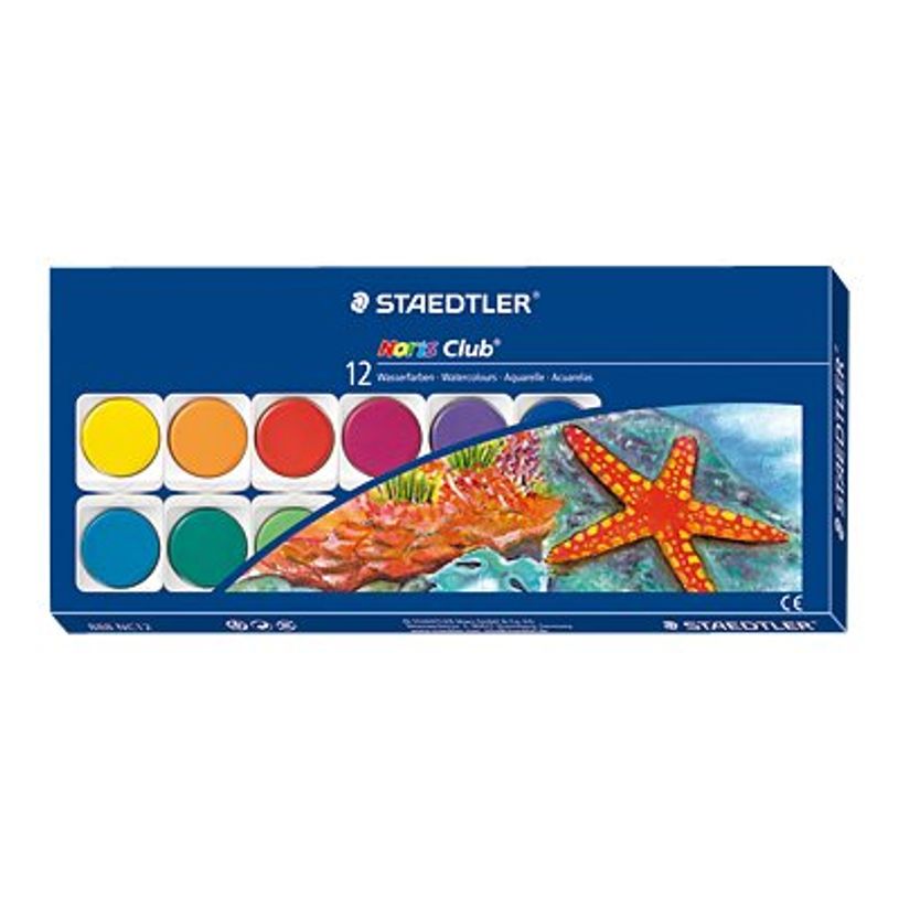 4007817888018-STAEDTLER Noris Club 888 - Peinture - aquarelle - couleurs assorties-P_300006499_1-0