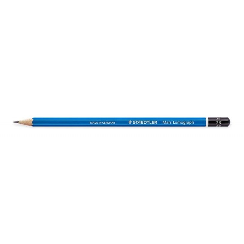 4007817104118-STAEDTLER Mars Lumograph - Crayon - 2B - 2 mm-P_300006524_1-0