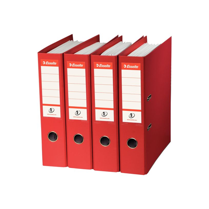 4049793006161-Esselte No.1 - classeur à levier - pour A4 - capacité : 500 feuilles - bordeaux-P_300006626_1-0