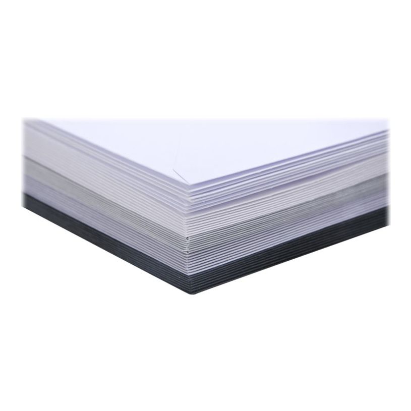 3329680208320-Clairefontaine - enveloppe - International C6 (114 x 162 mm) - côté ouvert - noir, blanc, argent, blanc i-P_300007131_3-2
