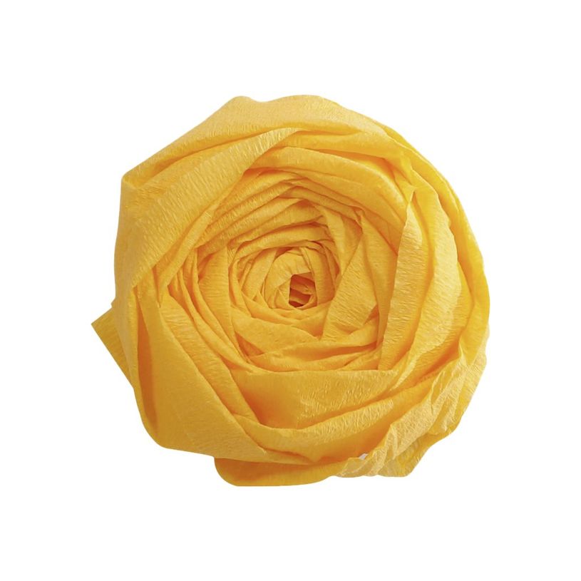 3329680951844-Clairefontaine - papier - Rouleau (50 cm x 2,5 m) - mangue - papier crépon-P_300007204_1-0