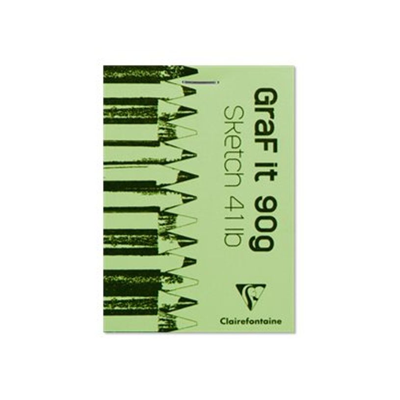 3329680966299-Clairefontaine Graf It - glued sketch pad - A7 - 80 feuilles-P_300007881_3-2