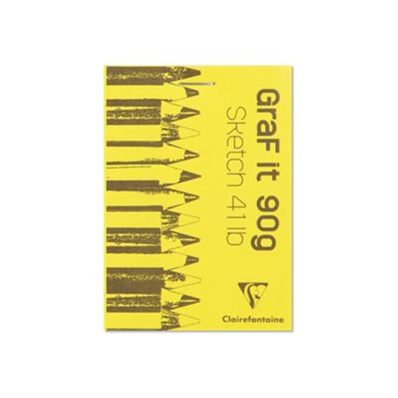 3329680966299-Clairefontaine Graf It - glued sketch pad - A7 - 80 feuilles-P_300007881_4-3