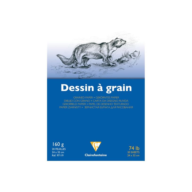 3210330971193-Clairefontaine - Bloc dessins - 24 x 32 cm - 20 feuilles - 160 gr-P_300008197_3-2