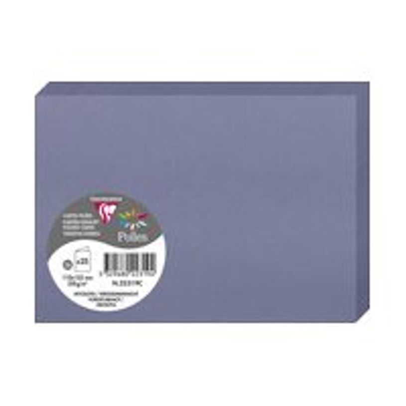 3329680223194-Clairefontaine Pollen - cartes pliées en deux - 25 carte(s) - 110 x 155 mm - 210 g/m²-P_300009029_1-0
