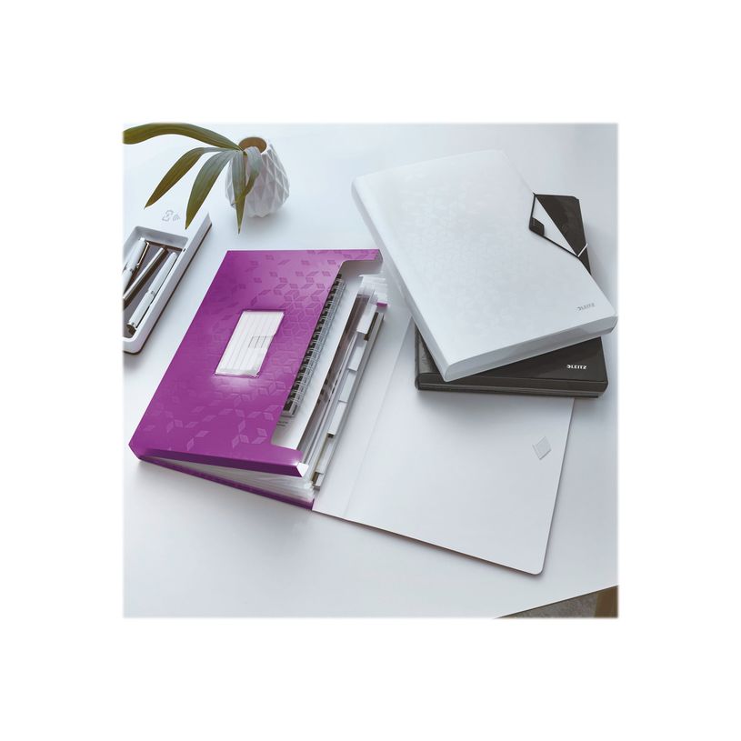 4002432106035-Leitz WOW - valisette - 6 positions - A4 - à onglets - violet métallique-P_300009682_2-2