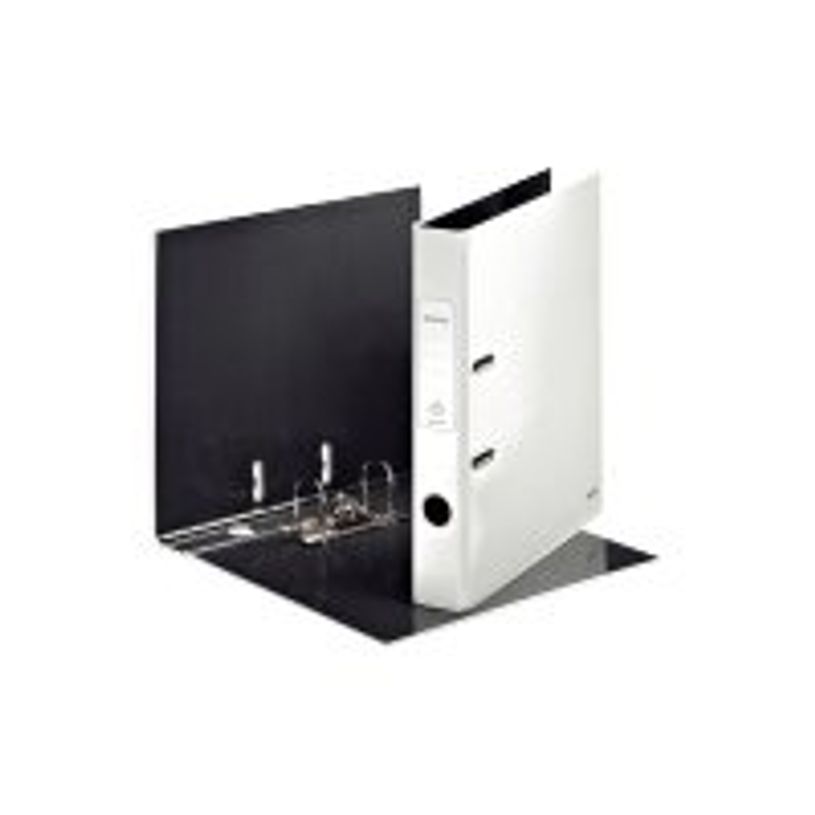 4002432394777-Leitz WOW 180° - classeur à levier - pour A4 - capacité : 350 feuilles - blanc perle-P_300009687_5-2