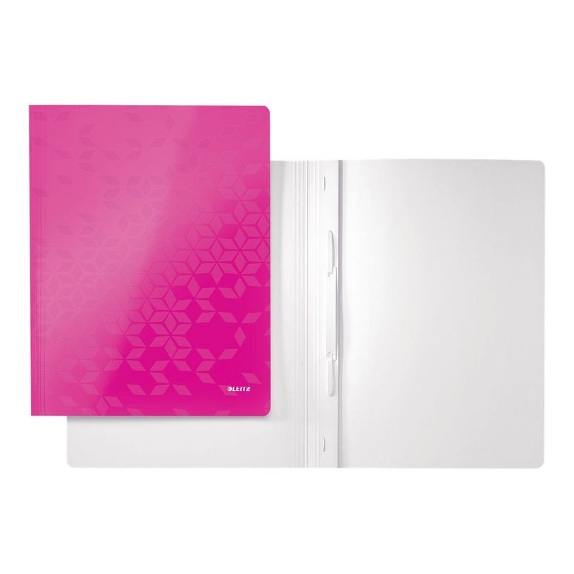 4002432395071-Leitz WOW - chemise à lamelle - A4 - pour 250 feuilles - rose métallisé-P_300009697_4-3