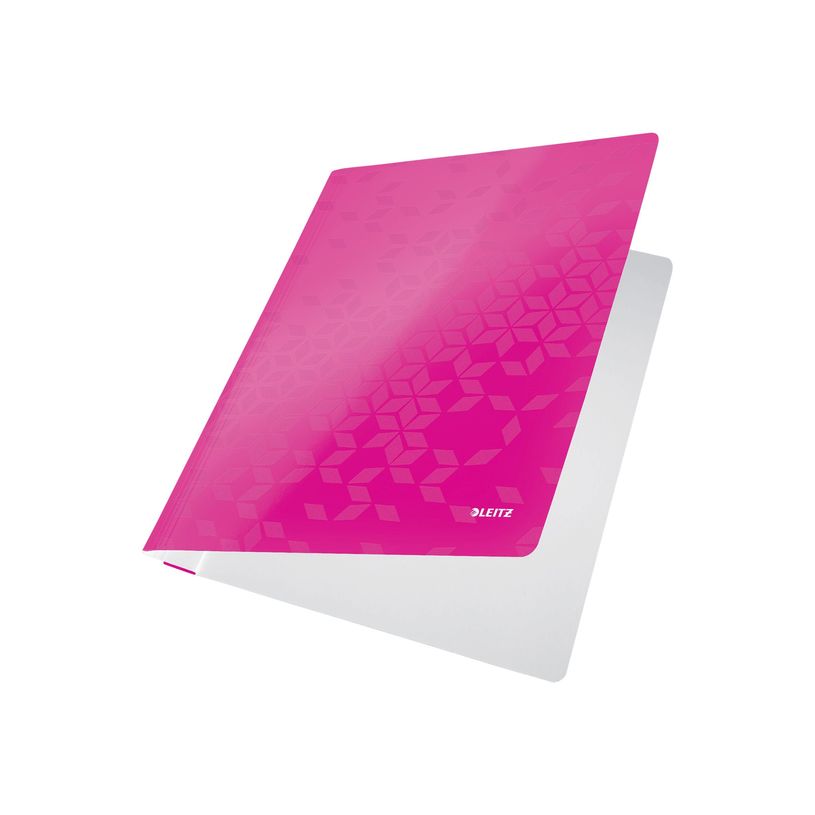 4002432395071-Leitz WOW - chemise à lamelle - A4 - pour 250 feuilles - rose métallisé-P_300009697_5-4