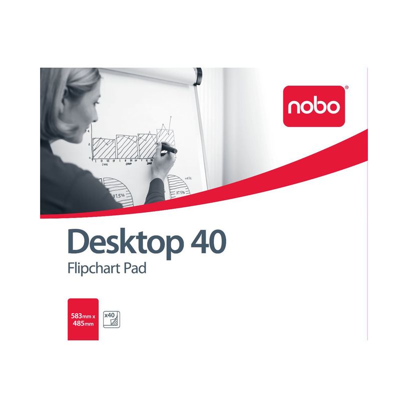 5016812311703-Nobo B1 - Bloc de papier pour tableau - 70 cm x 1 m - 40 feuilles - uni (pack de 5)-P_300009751_1-0