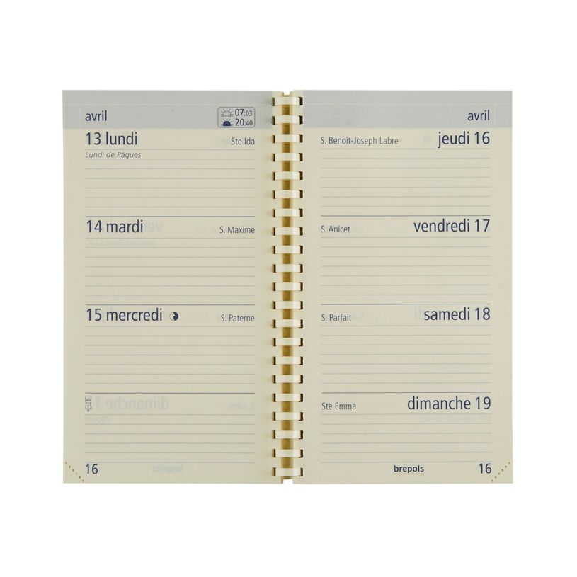 5412303137799-Agenda de poche spiralé Optivision - 1 semaine sur 2 pages - 9 x 16 cm - recharge - Brepo-P_300009819_2-0