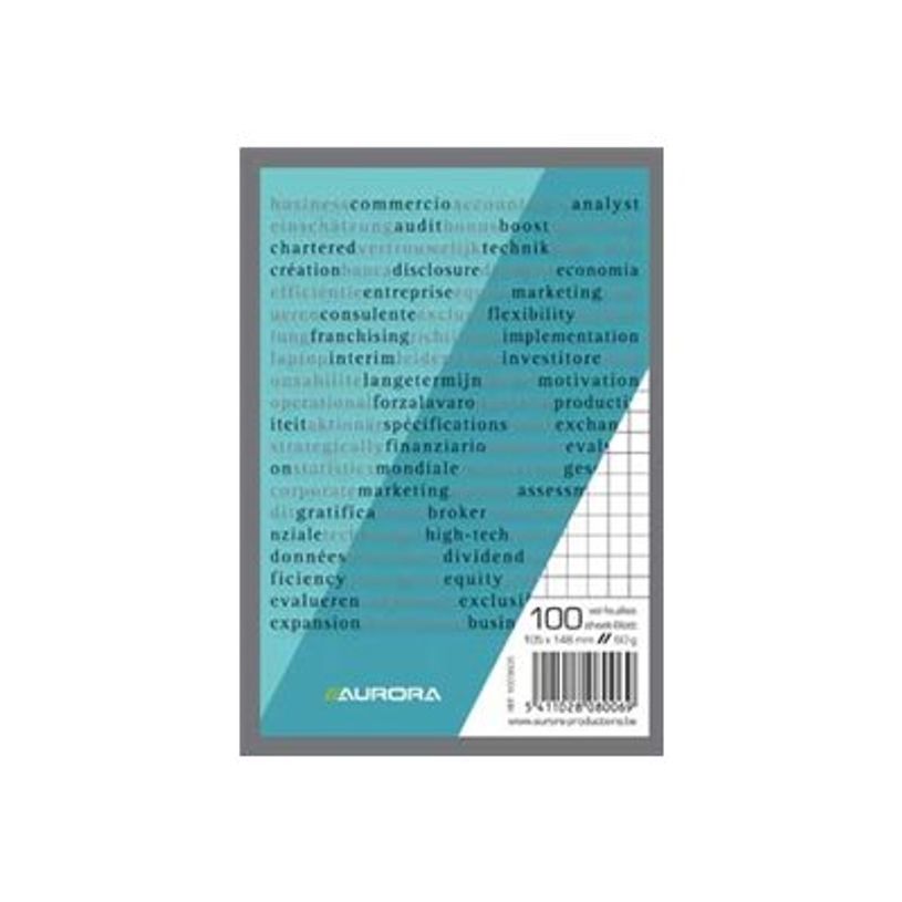 5411028080069-Aurora Office Superior - bloc notes - A6 - 100 feuilles (pack de 10)-P_300010685_1-0