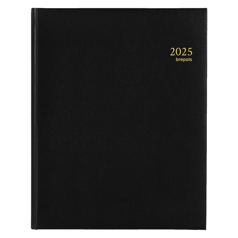 5412303005050-Agenda Lima Concorde - 1 semaine sur 2 pages - 21 x 27 cm - noir - Brepols-P_300010884_2-0