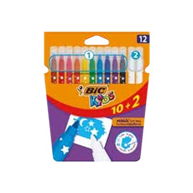 3086123174085-BIC Kids Magic - 10+2 Feutres de coloriage à pointe fine-P_300012531_1-1