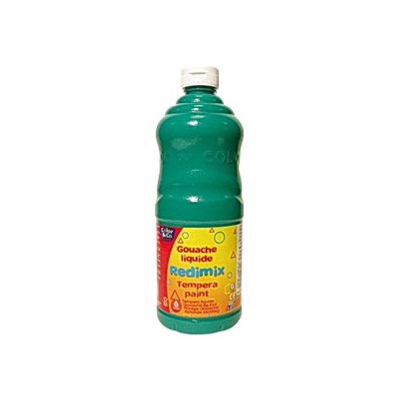 3013641882802-Lefranc Bourgeois REDIMIX - Peinture - peinture à tempera - vert émeraude - 1 L-P_300013513_1-0