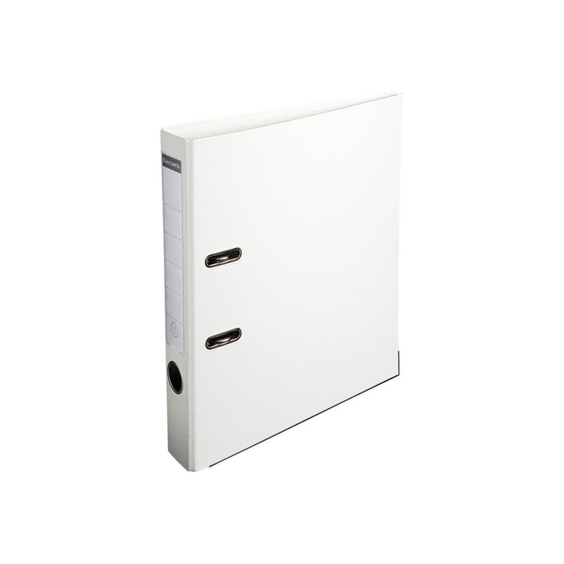 4010960915425-Exacompta - classeur à levier - pour A4, A4 Maxi - capacité : 400 feuilles - blanc-P_300013799_1-0