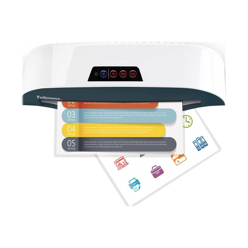 0077511540189-Fellowes Laminating Pouches Preserve 250 Micron - pack de 100 - brillant - A4 - pochettes -P_300013847_5-3