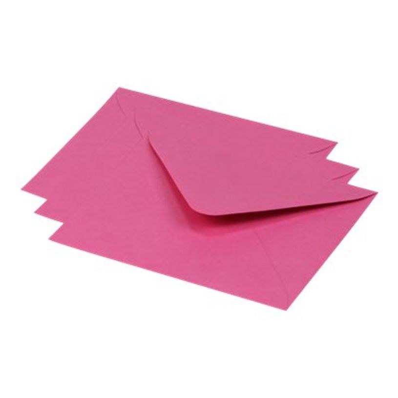 3329680601572-Pollen - enveloppe - 125 x 138 mm - côté ouvert - rose intense - pack de 20-P_300013931_2-1