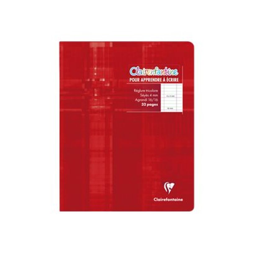 3329680379501-Clairefontaine Metric - Cahier d'écriture 4mm - 17 x 22 cm - 32 pages - grands carreaux (Seyès) - disponi-P_300014113_3-2