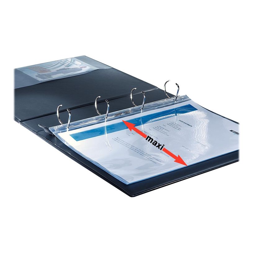 4002432357246-Leitz SoftClick Premium - classeur à anneaux personnalisable - pour A4 Maxi - capacité :-P_300015686_5-4