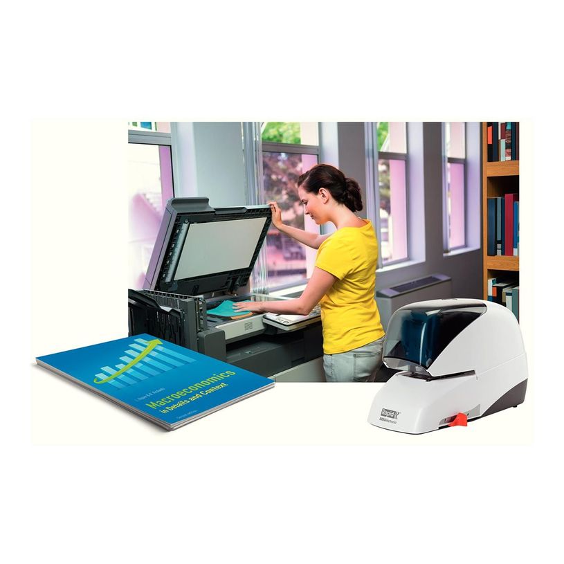 7313469932120-Rapid 5050e - agrafeuse électrique - 50 feuilles - plastique, métal - blanc et noir-P_300015905_10-6