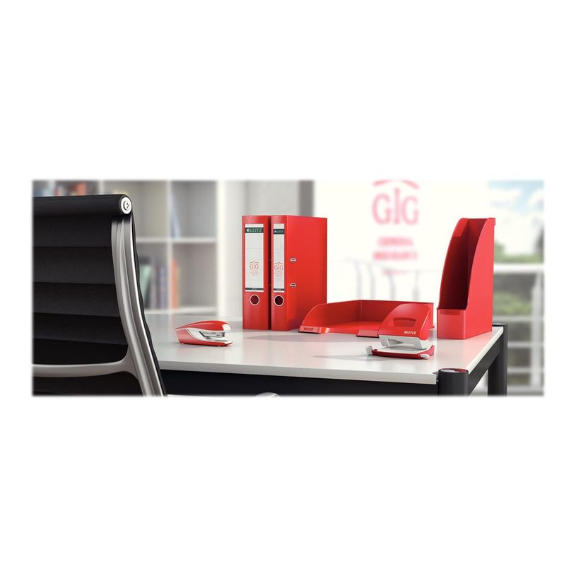 4002432324545-Leitz NeXXt agrafeuse - 30 feuilles - plastique, métal - rouge-P_300015911_3-2