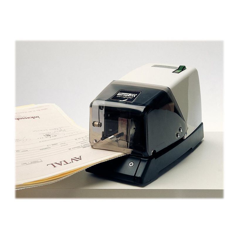 7313468019310-Rapid Classic 100E - agrafeuse électrique - 50 feuilles - plastique, métal - blanc et no-P_300015940_5-1